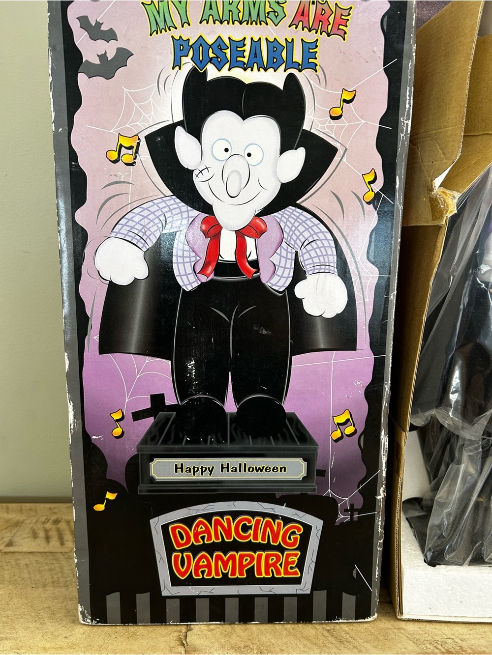 Vintage Halloween Dancing Vampire Animatronic